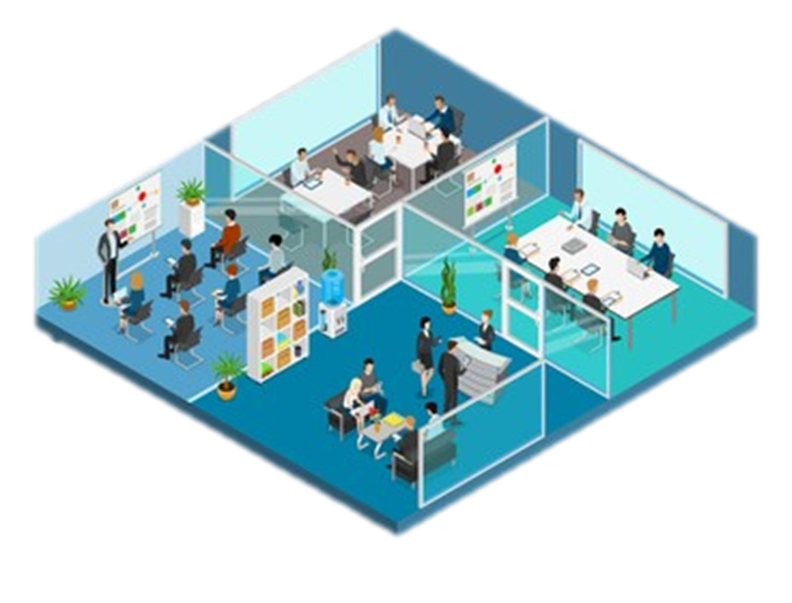 Aplicación en oficinas: estaciones de hidratación